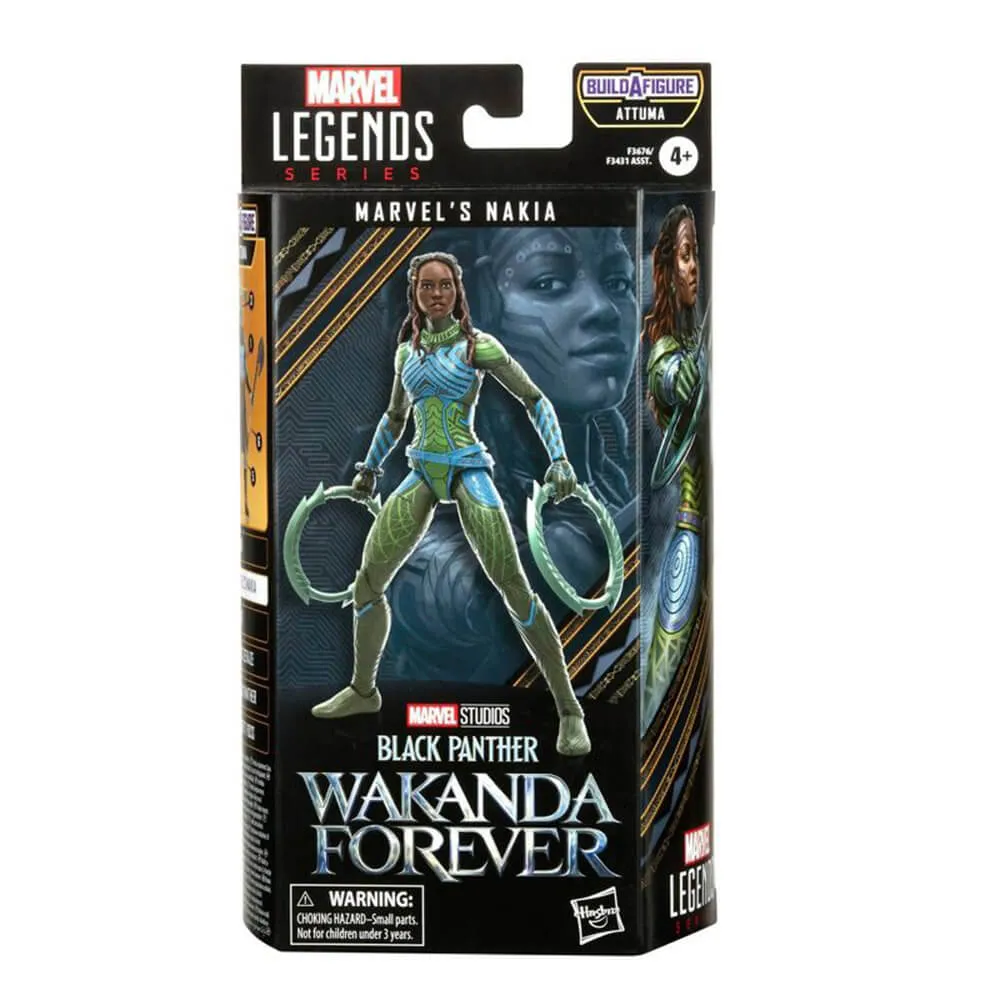 Hasbro Toys Marvel Legends Series Black Panther Legacy Collection Marvel's Nakia 6" Action Figure