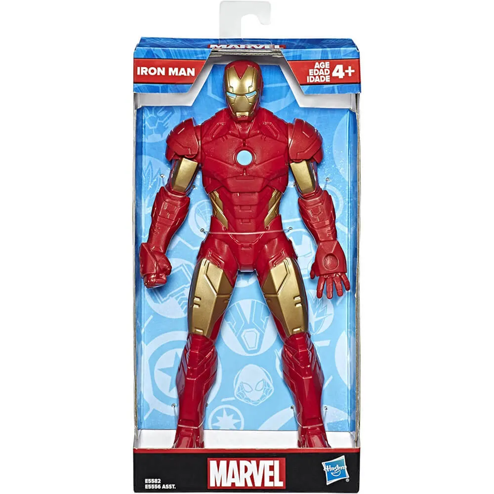 Hasbro Toys Marvel Mighty Hero Series Iron Man 9.5 Inch Action Figure