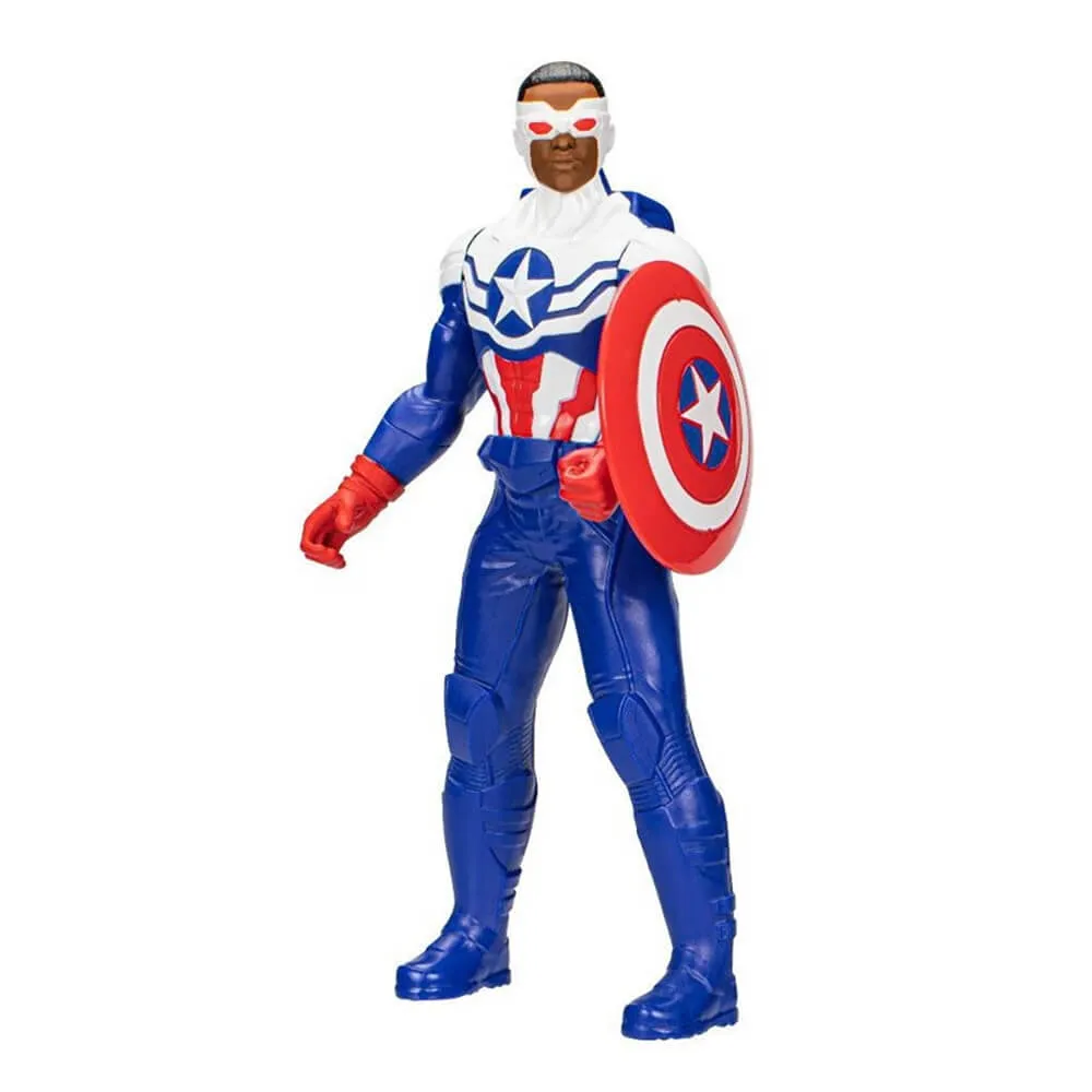 Hasbro Toys Marvel Mighty Heroes Sam Wilson Captain America 9.5 Inch Action Figure