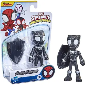 Hasbro Toys Marvel Spidey and His Amazing Friends Black Panther Hero 4" Action Figure