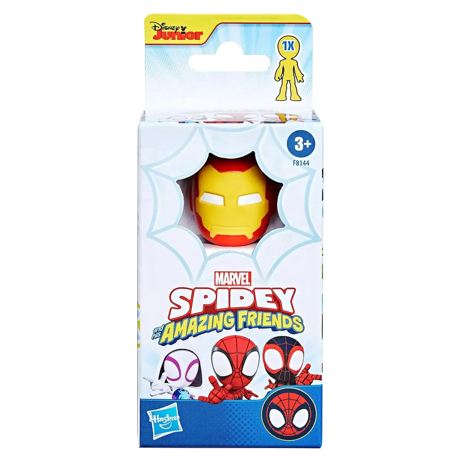 Hasbro Toys Marvel Spidey and His Amazing Friends Iron Man 4 Inch Hero Figure