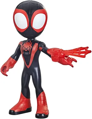 Hasbro Toys Marvel Spidey and His Amazing Friends Supersized Miles Morales: Spider-Man Actio
