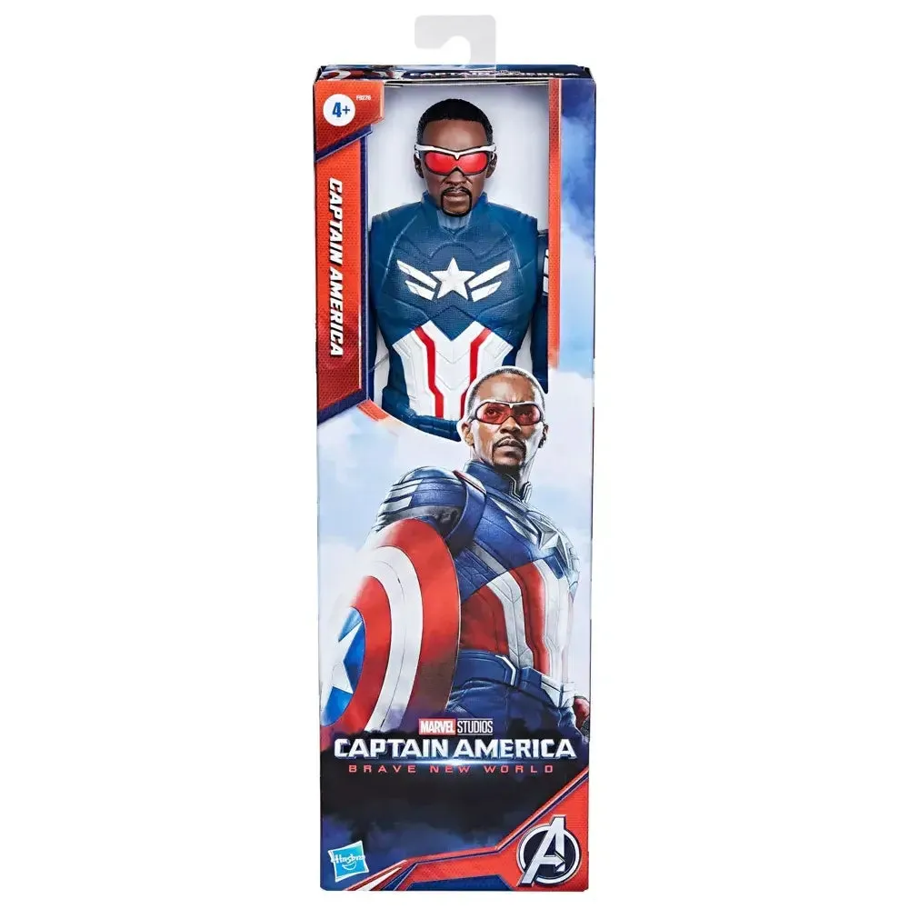 Hasbro Toys Marvel Studios Captain America Brave New World Titan Hero Series Captain America