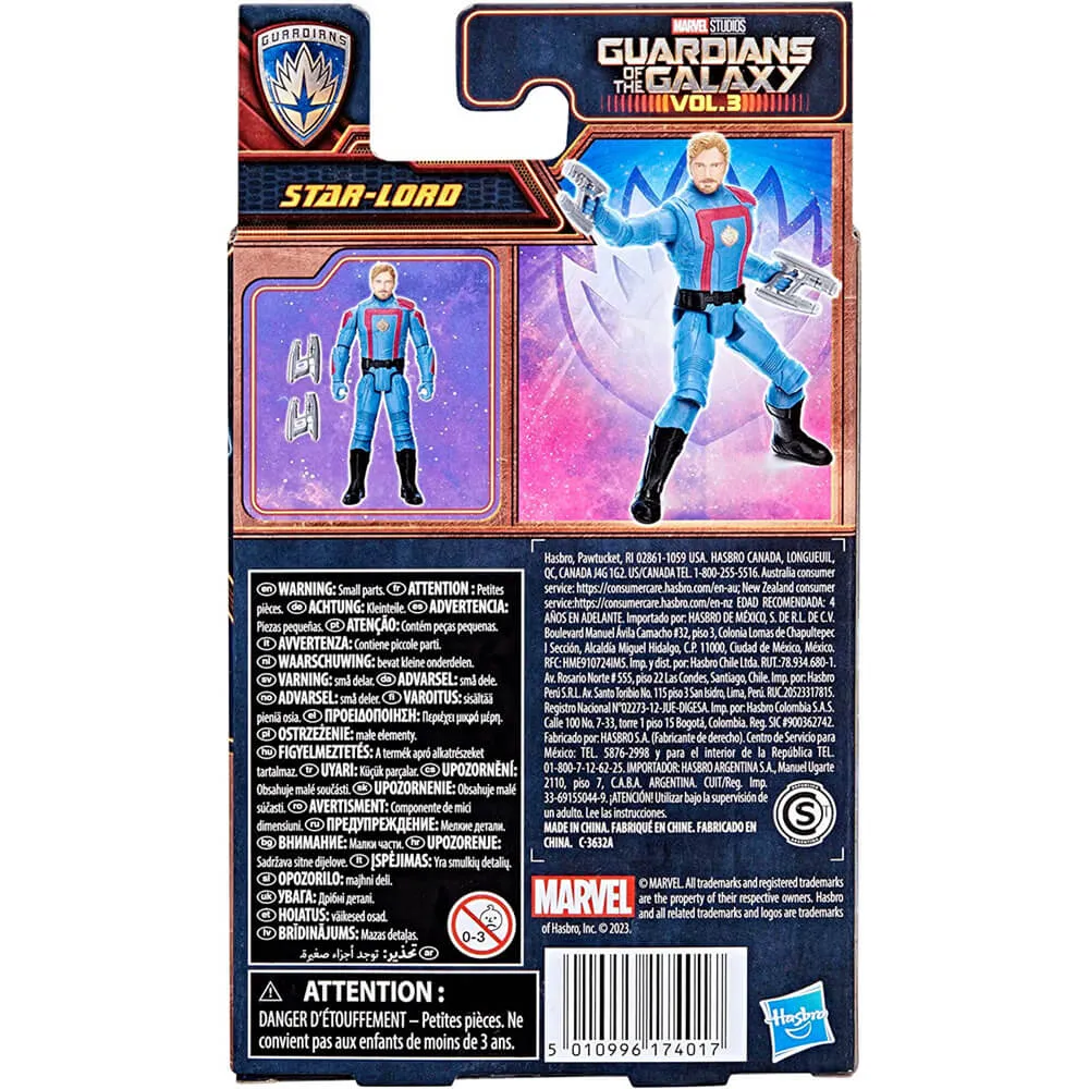 Hasbro Toys Marvel Studios' Guardians of the Galaxy Vol. 3 Star-Lord Epic Hero Series Action Figure