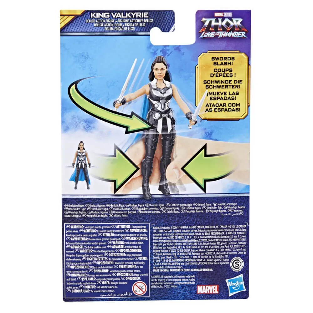 Hasbro Toys Marvel Studios' Thor: Love and Thunder King Valkyrie 6-Inch Figure