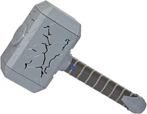 Hasbro Toys Marvel Studios Thor: Love and Thunder Mighty FX Mjolnir Electronic Hammer Rolep