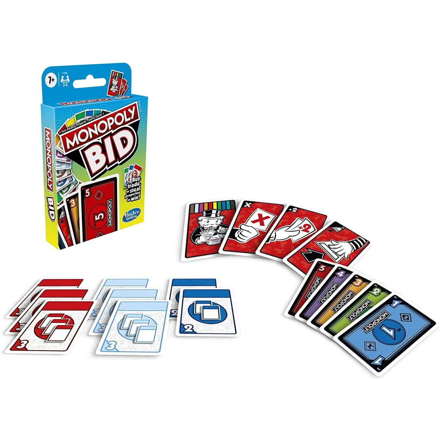 Hasbro Toys Monopoly Bid Card Game
