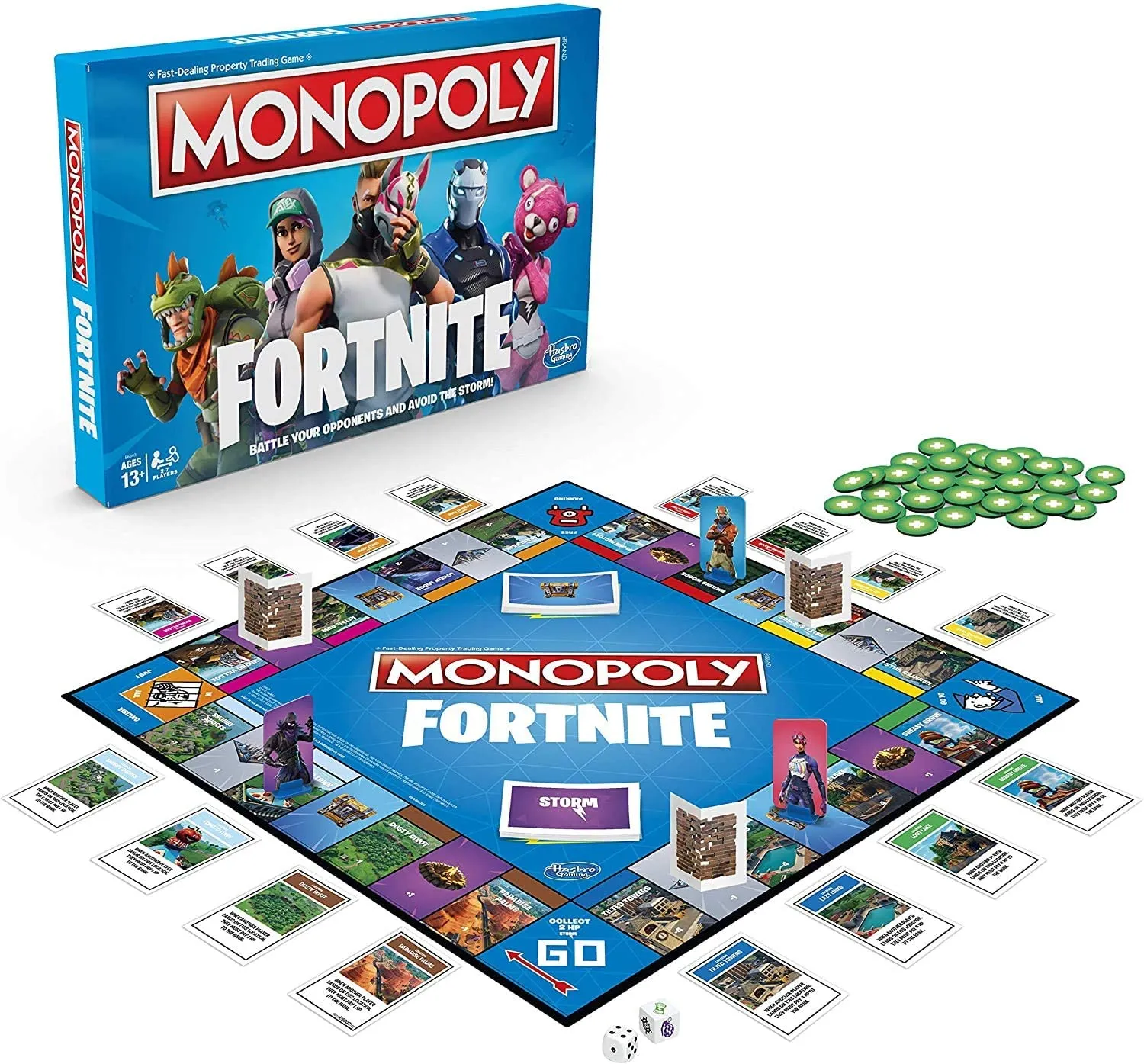 Hasbro Toys Monopoly Hasbro Gaming Fortnite Edition Board Game