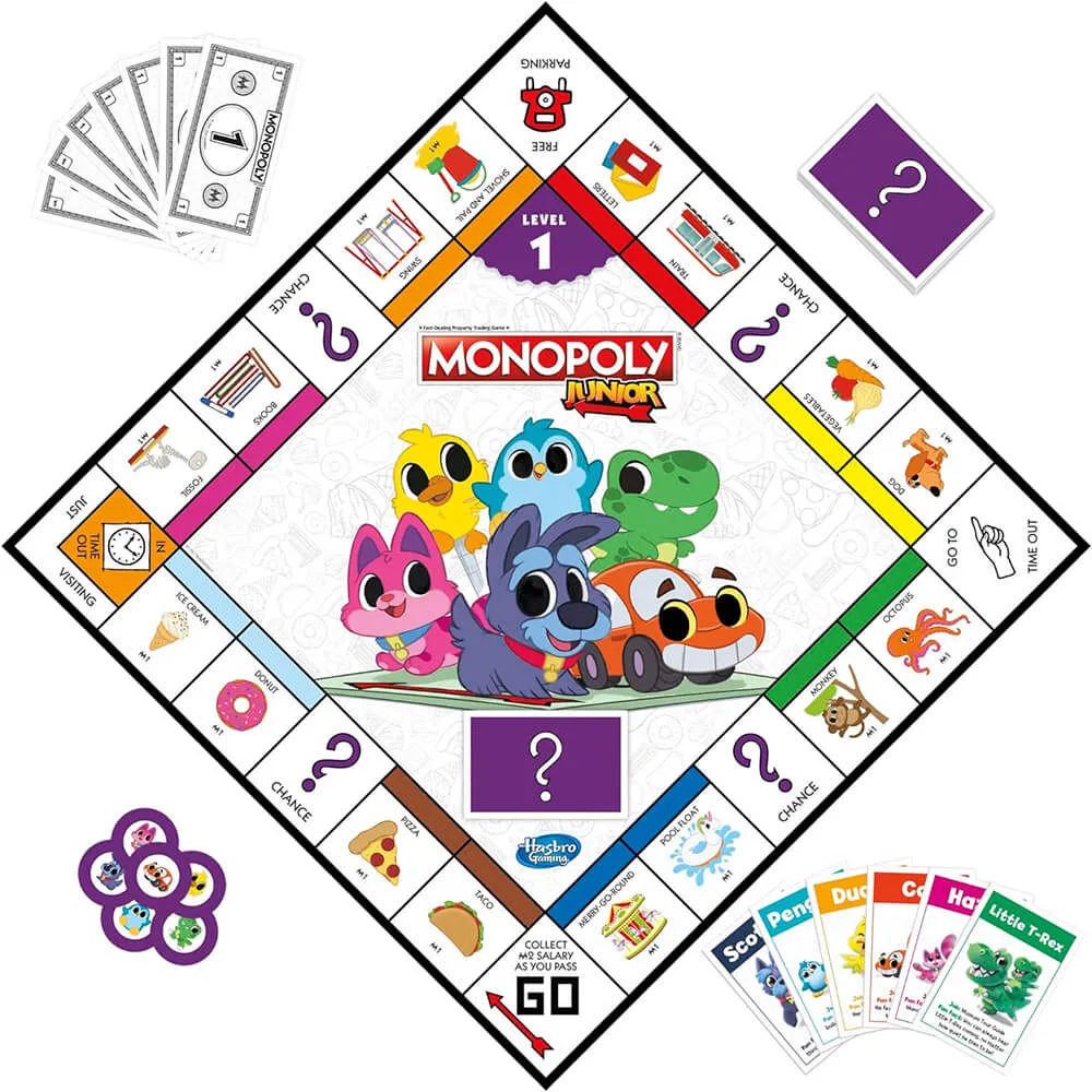 Hasbro Toys Monopoly Junior Board Game
