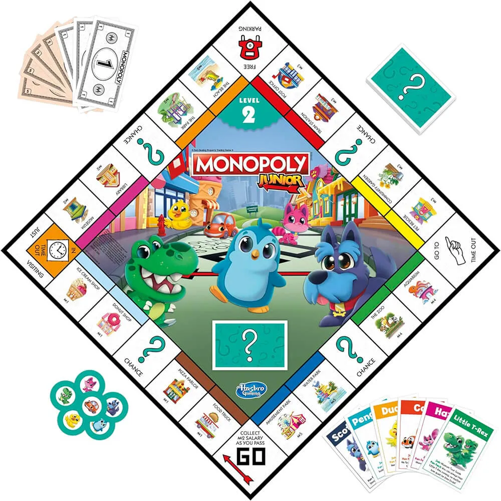 Hasbro Toys Monopoly Junior Board Game