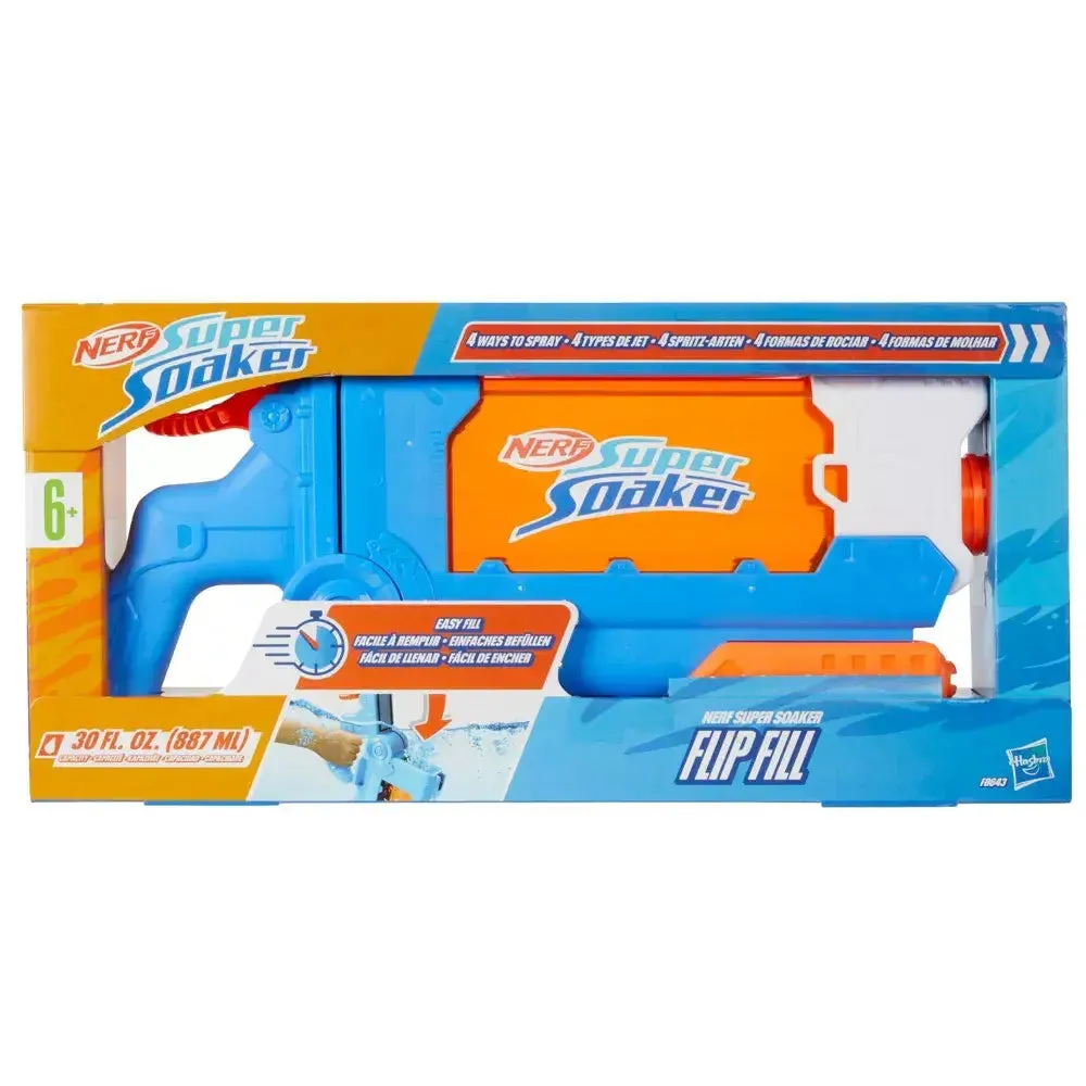 Hasbro Toys NERF Super Soaker Flip Fill Water Blaster