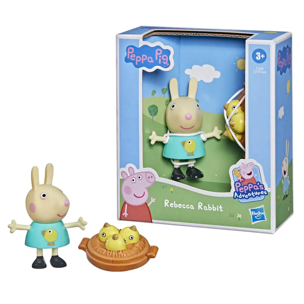 Hasbro Toys Peppa Pig Adventures Rebecca Rabbit Figure