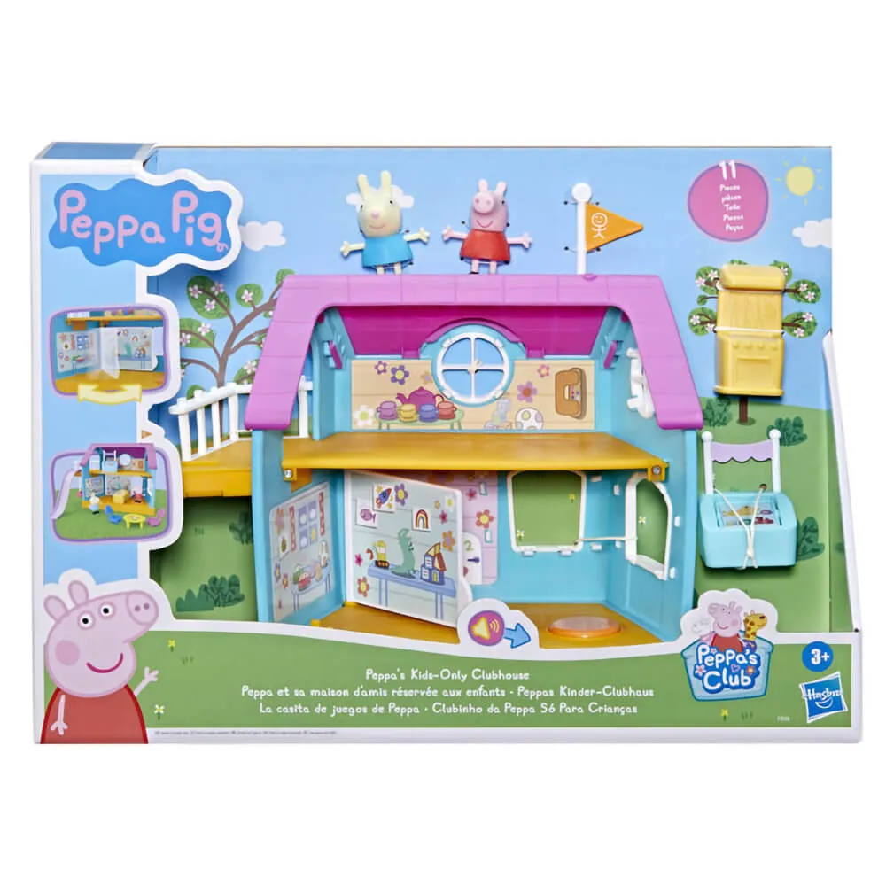 Hasbro Toys Peppas Club Peppas Kids-Only Clubhouse Playset