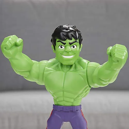 Hasbro Toys Playskool Heroes Marvel Super Hero Adventures Mega Mighties Hulk Collectible 10 Inch Action Figure