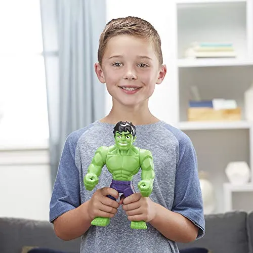 Hasbro Toys Playskool Heroes Marvel Super Hero Adventures Mega Mighties Hulk Collectible 10 Inch Action Figure