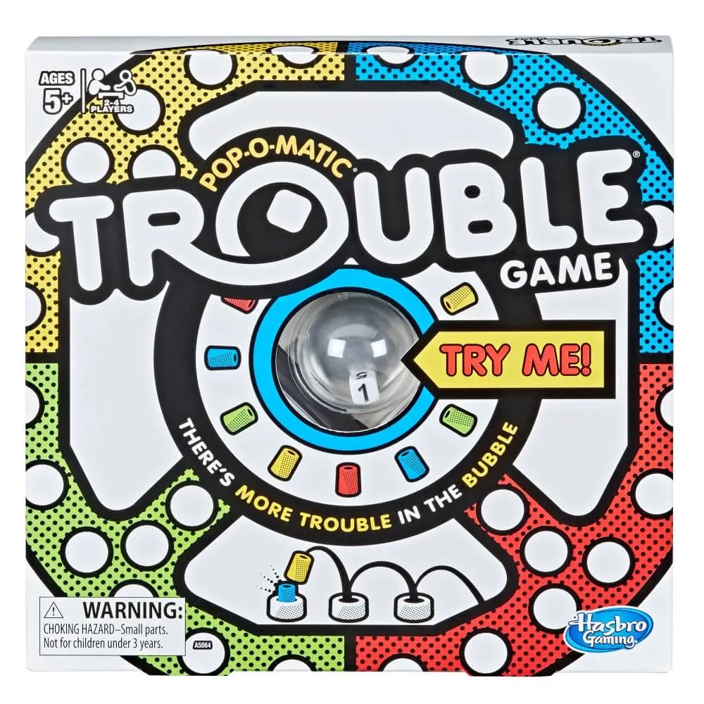 Hasbro Toys Pop-O-Matic Trouble Game