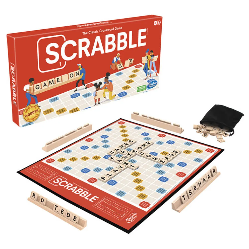 Hasbro Toys Scrabble Classic Crossword Board Game
