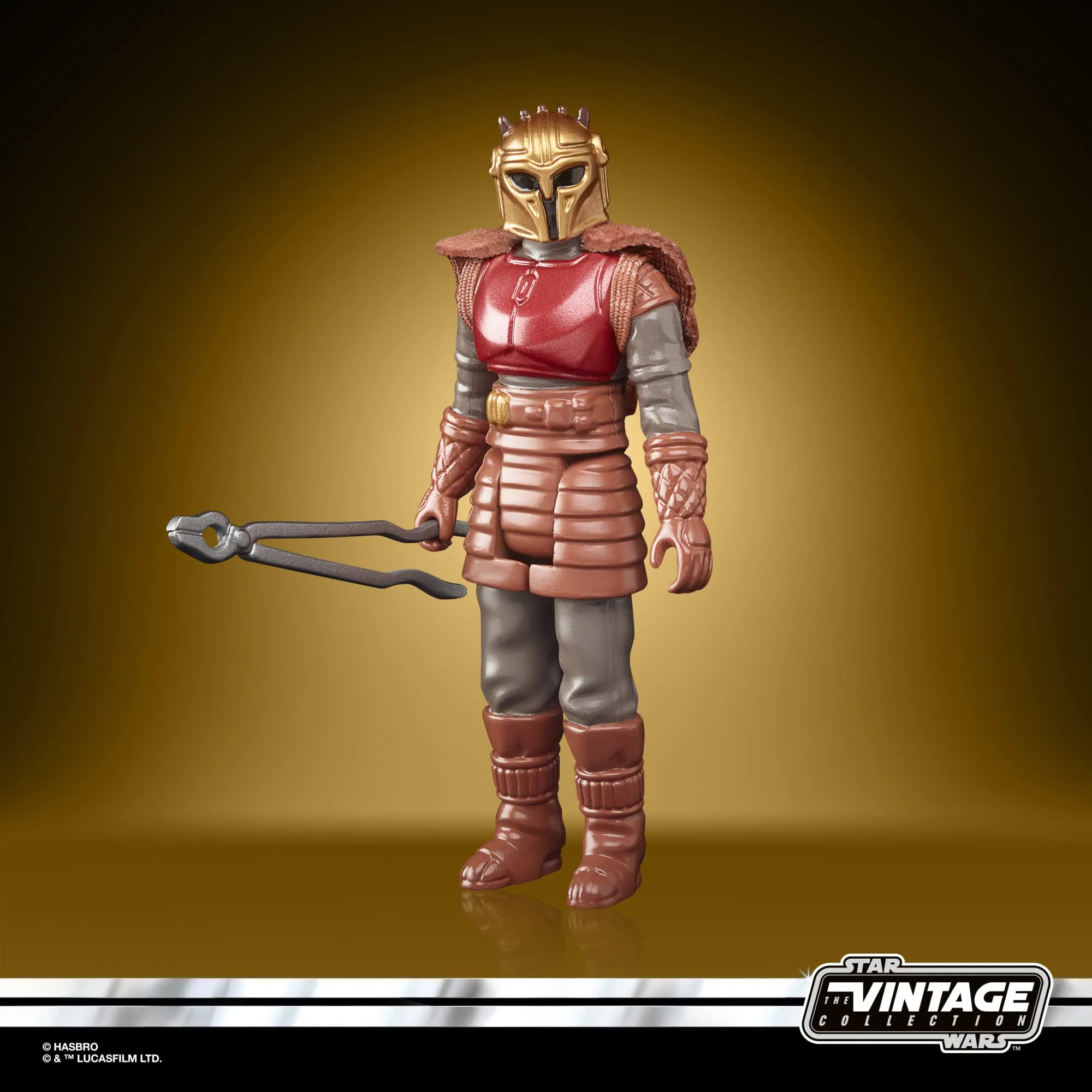 Hasbro Toys Star Wars Hasbro Retro Collection The Mandalorian - The Armorer 9.5-cm-Scale Action Figure (F4458)