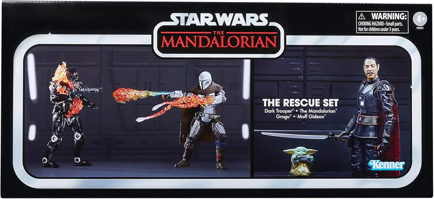 Hasbro Toys Star Wars Vintage Collection The Mandalorian - The Rescue Convention Set Action Figure Set (VC187)