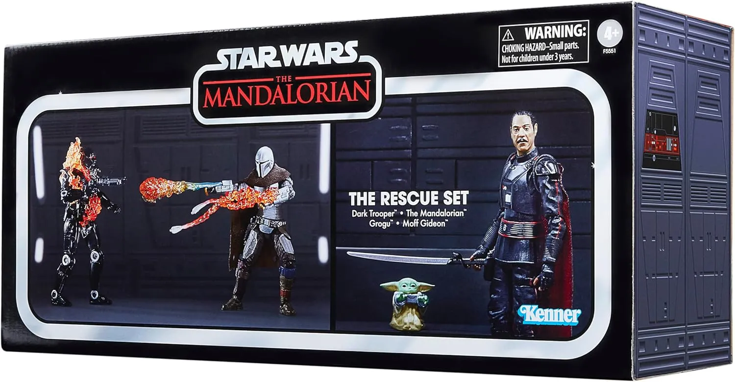 Hasbro Toys Star Wars Vintage Collection The Mandalorian - The Rescue Convention Set Action Figure Set (VC187)
