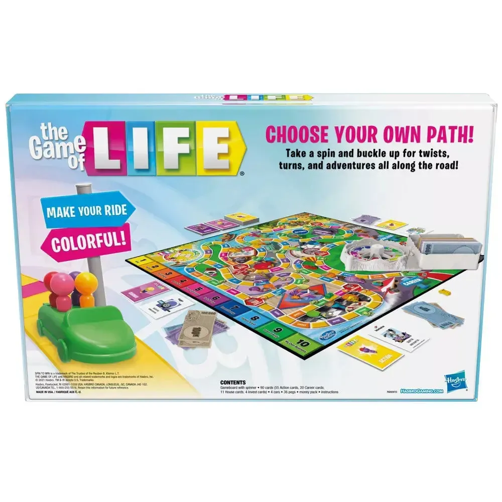 Hasbro Toys The Game of Life Game (Updated Edition)