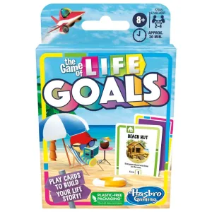 Hasbro Toys The Game of Life Goals Card Game