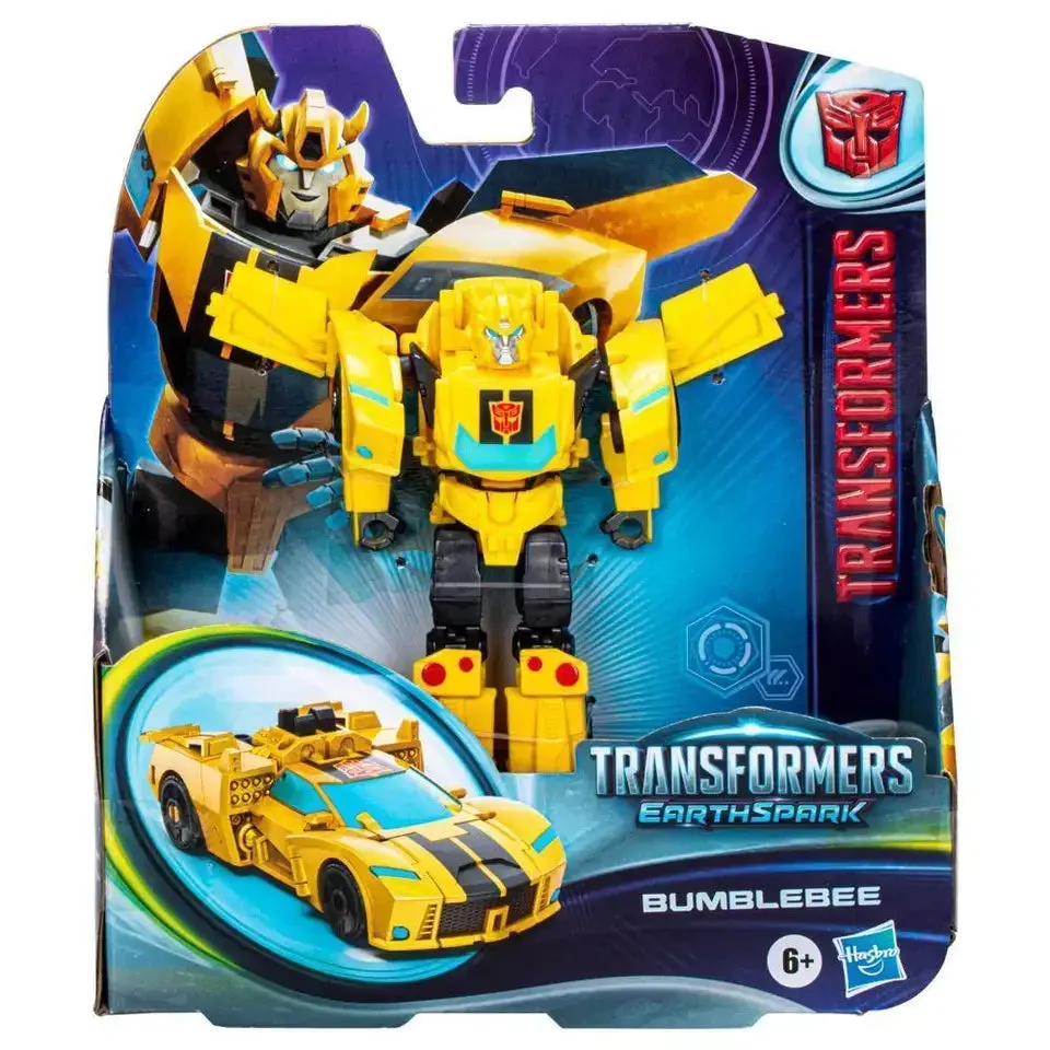 Hasbro Toys Transformers EarthSpark Warrior Class Bumblebee 5 Inch Action Figure