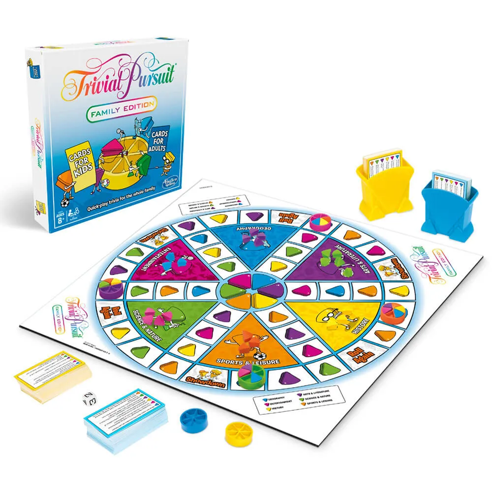 Hasbro Toys Trivial Pursuit Family Edition Game