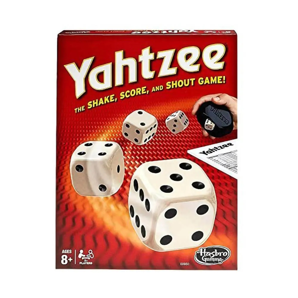 Hasbro Toys Yahtzee - The Shake, Score, and Shout Game