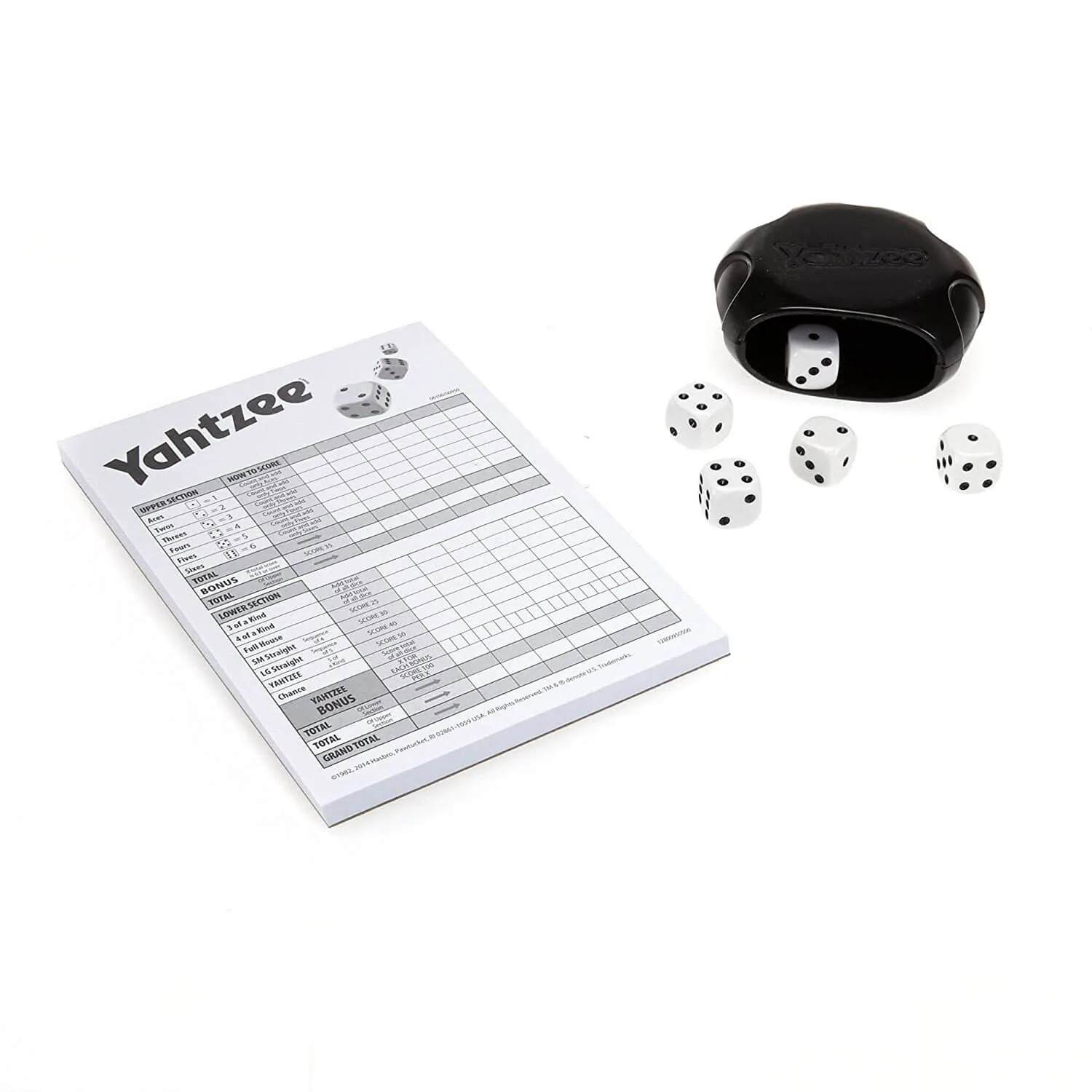 Hasbro Toys Yahtzee - The Shake, Score, and Shout Game
