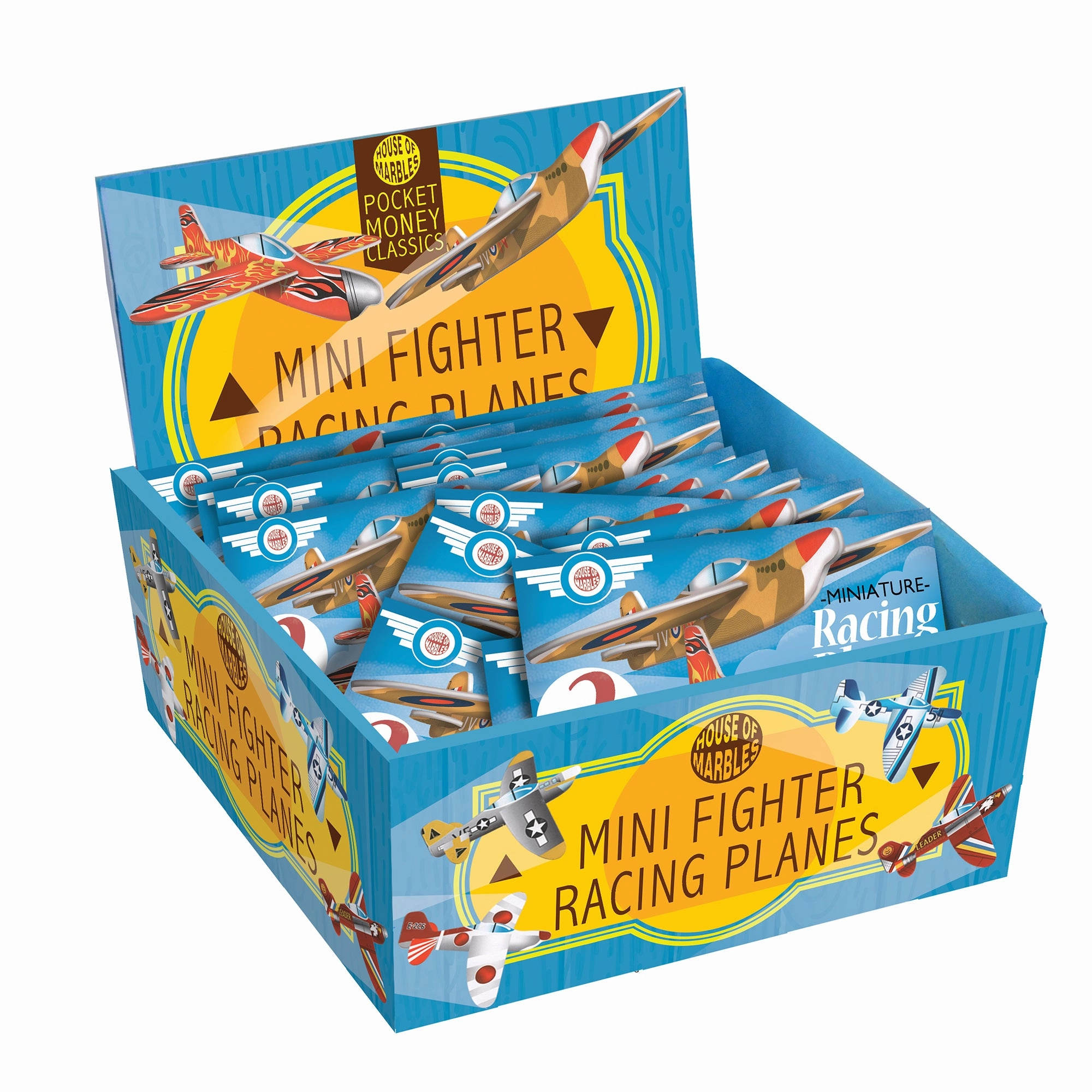 House of Marbles Mini Fighter Racing Planes (1pc)
