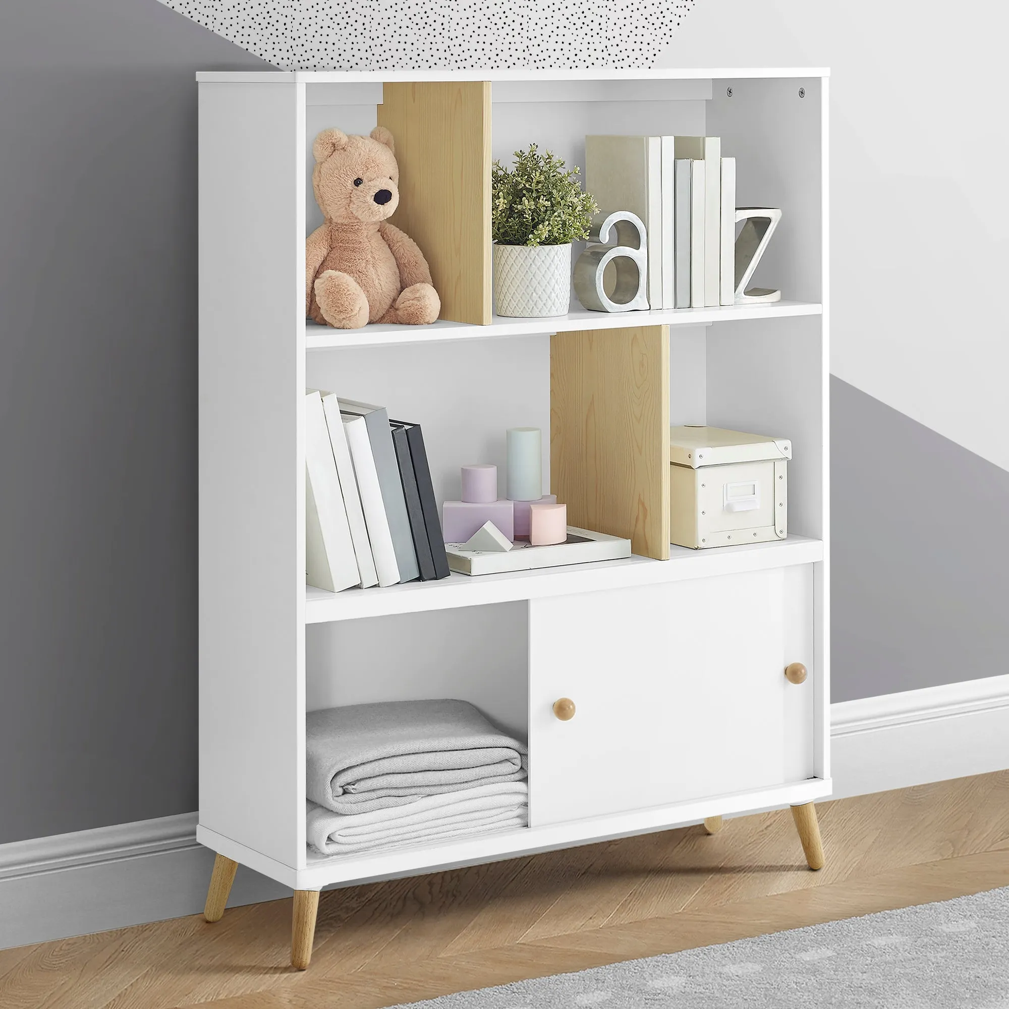 Hudson Bookcase Babykids_Delta Children_Toy Storage & Bookshelves
