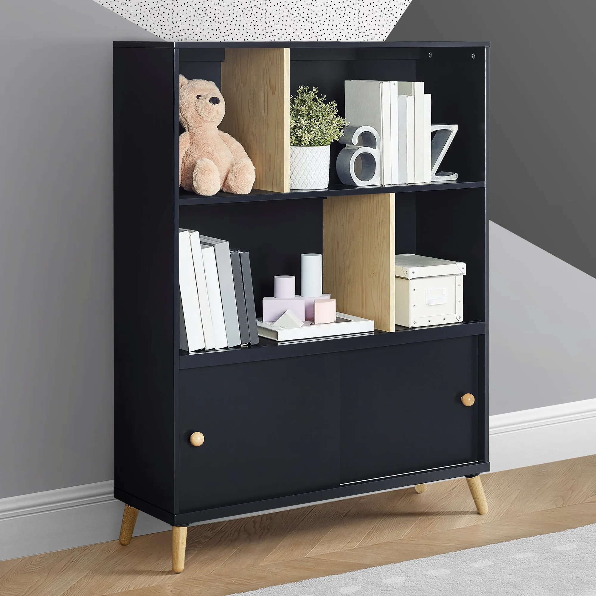 Hudson Bookcase Babykids_Delta Children_Toy Storage & Bookshelves
