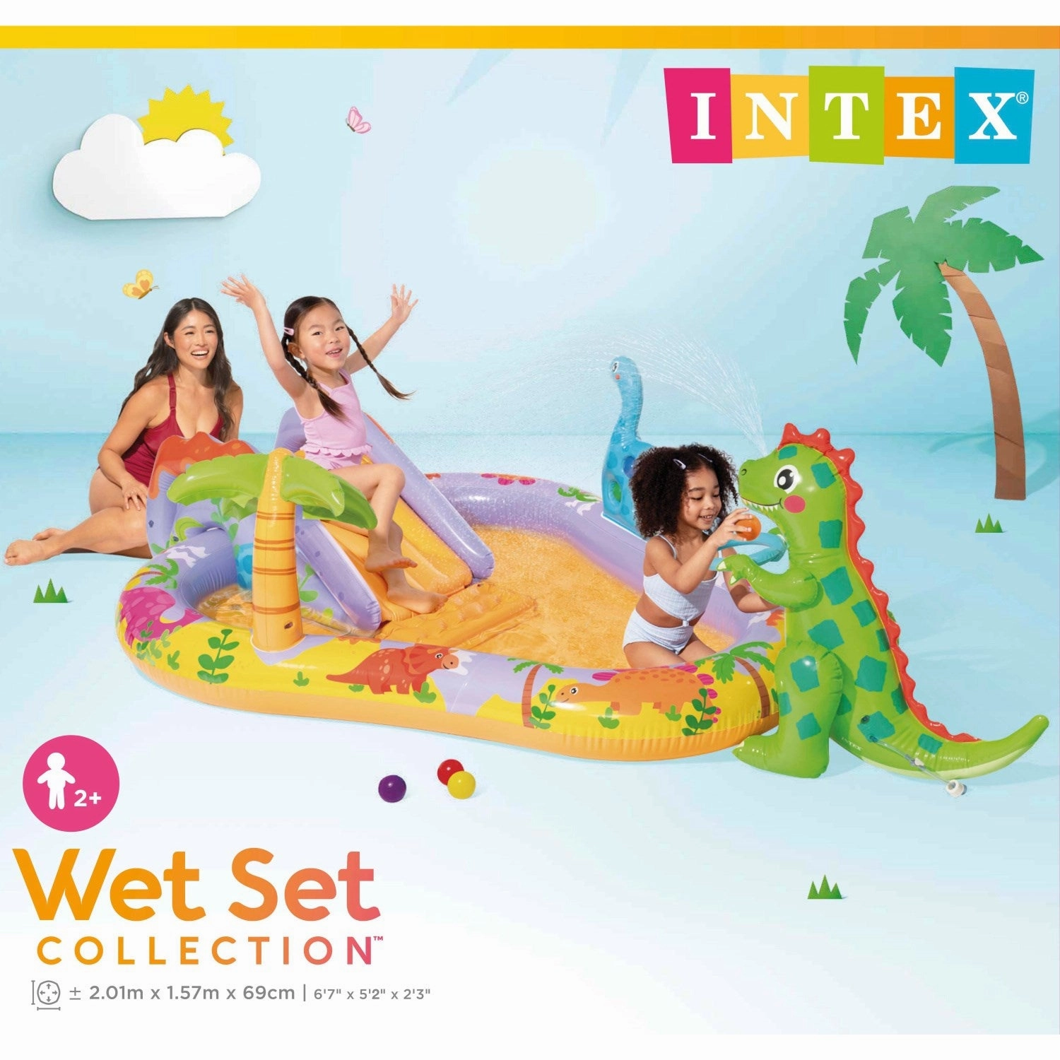 INTEX 159 L Dino Park Play Center