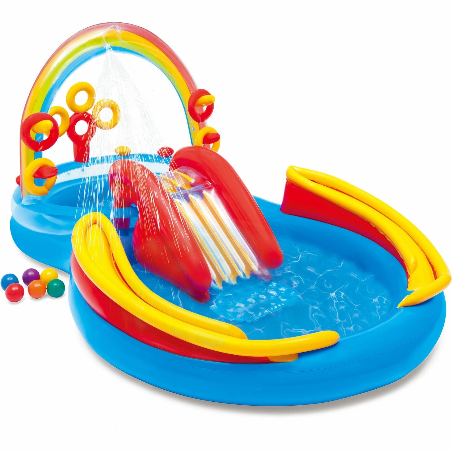 INTEX 175 L   206 L Rainbow Ring Play Center