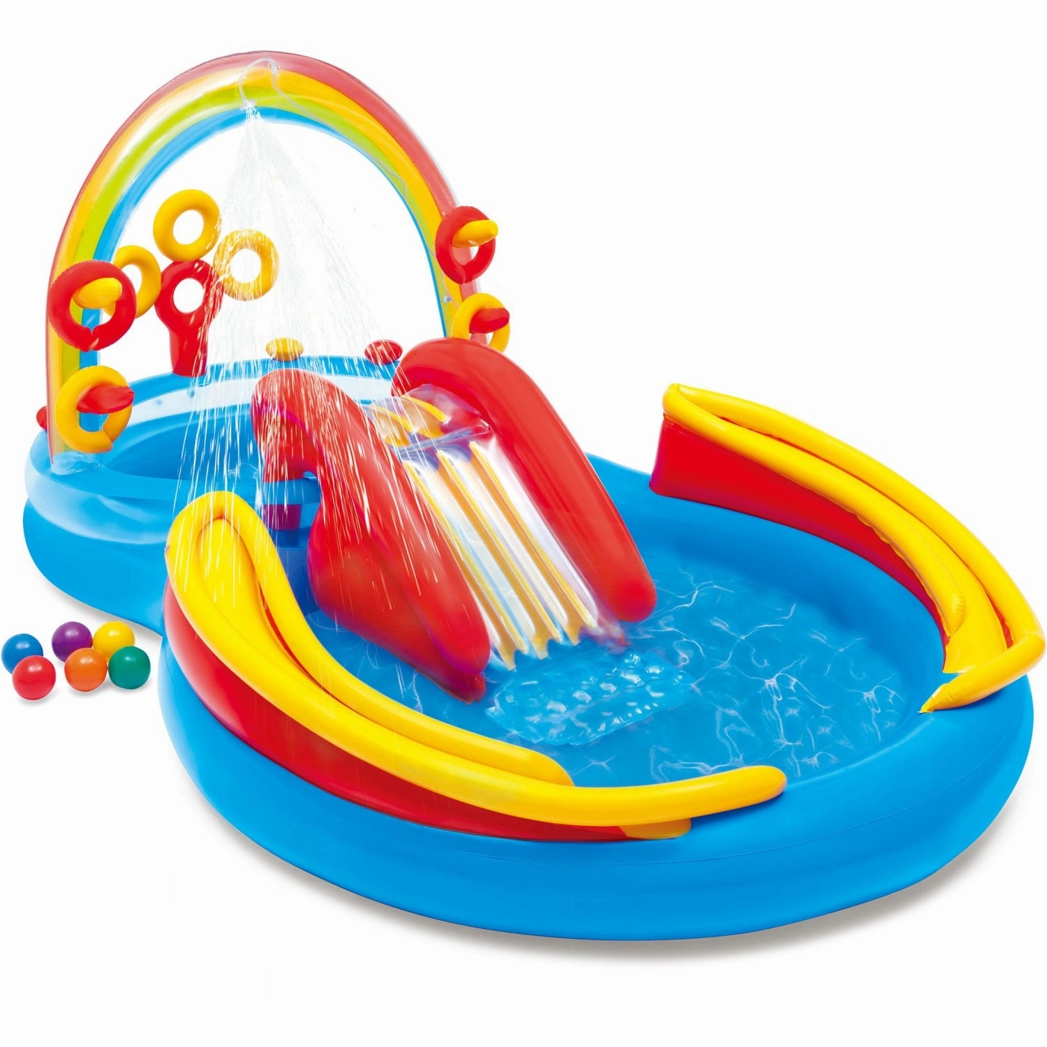 INTEX 175 L   206 L Rainbow Ring Play Center