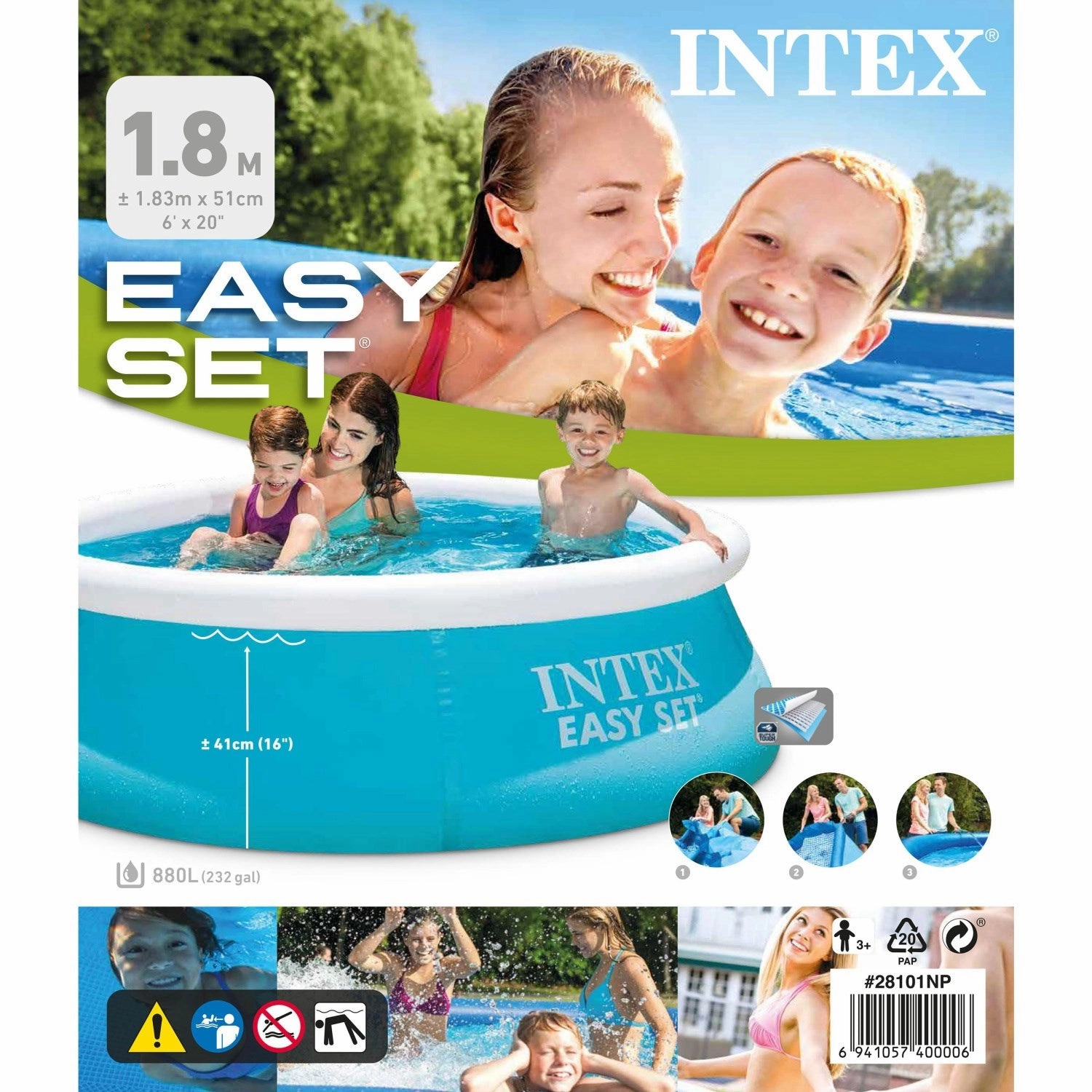 INTEX 880 L Easy Set Pool - 880L