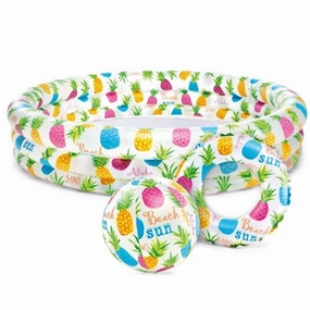 INTEX Pineapple Splash Pool Set