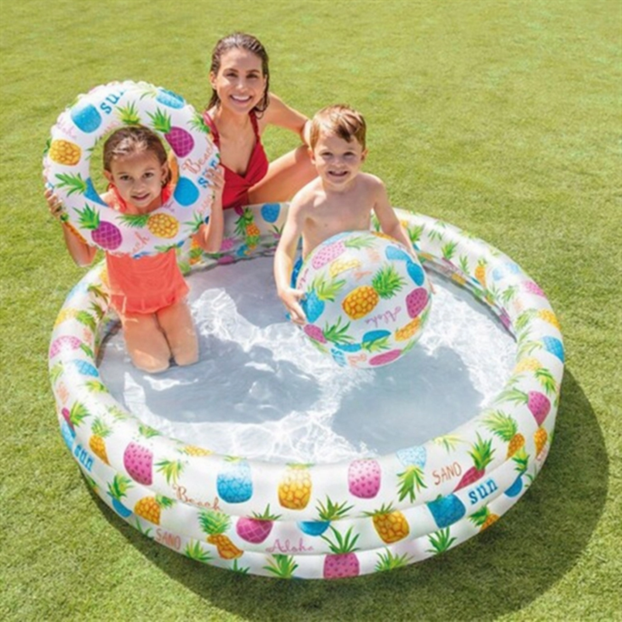 INTEX Pineapple Splash Pool Set