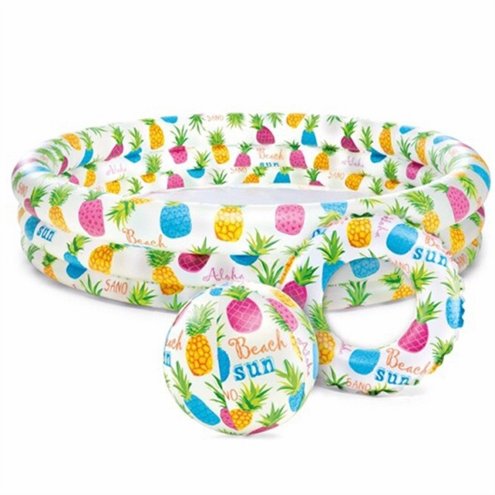 INTEX Pineapple Splash Pool Set