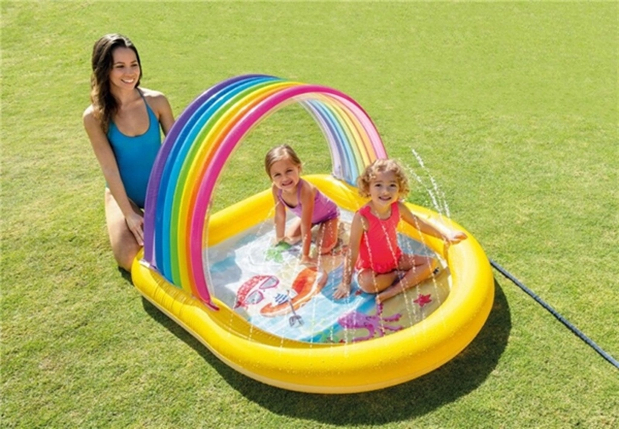 INTEX Rainbow Arch Spray Pool