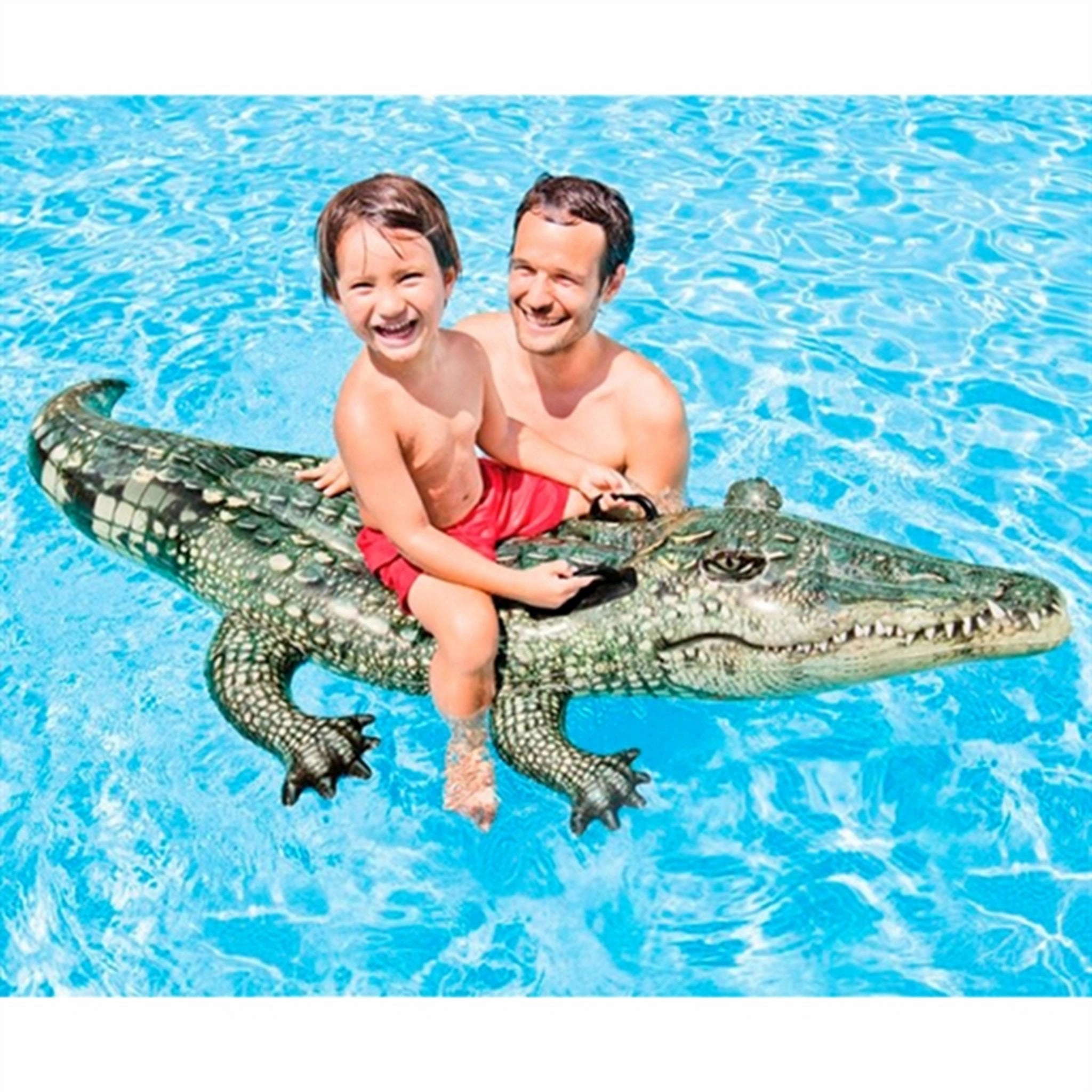INTEX Realistic Gator Ride-On
