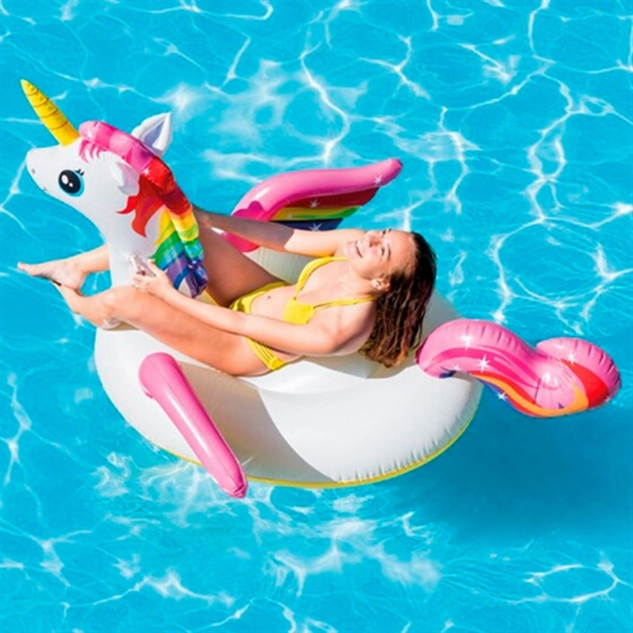 INTEX Unicorn Ride-on