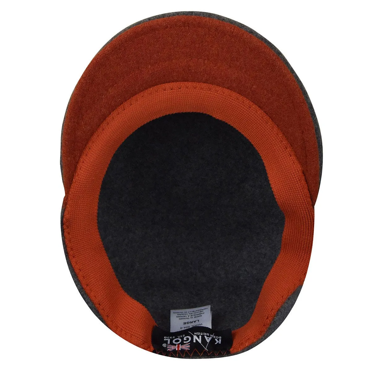 Kangol Hats Kangol 504 Stiffened Wool Ivy Cap