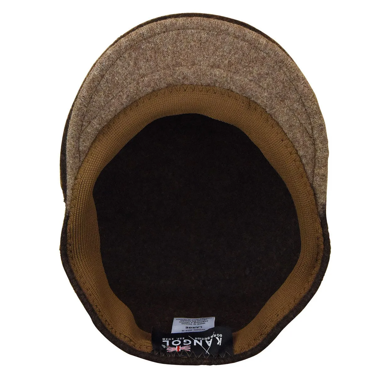 Kangol Hats Kangol 504 Stiffened Wool Ivy Cap