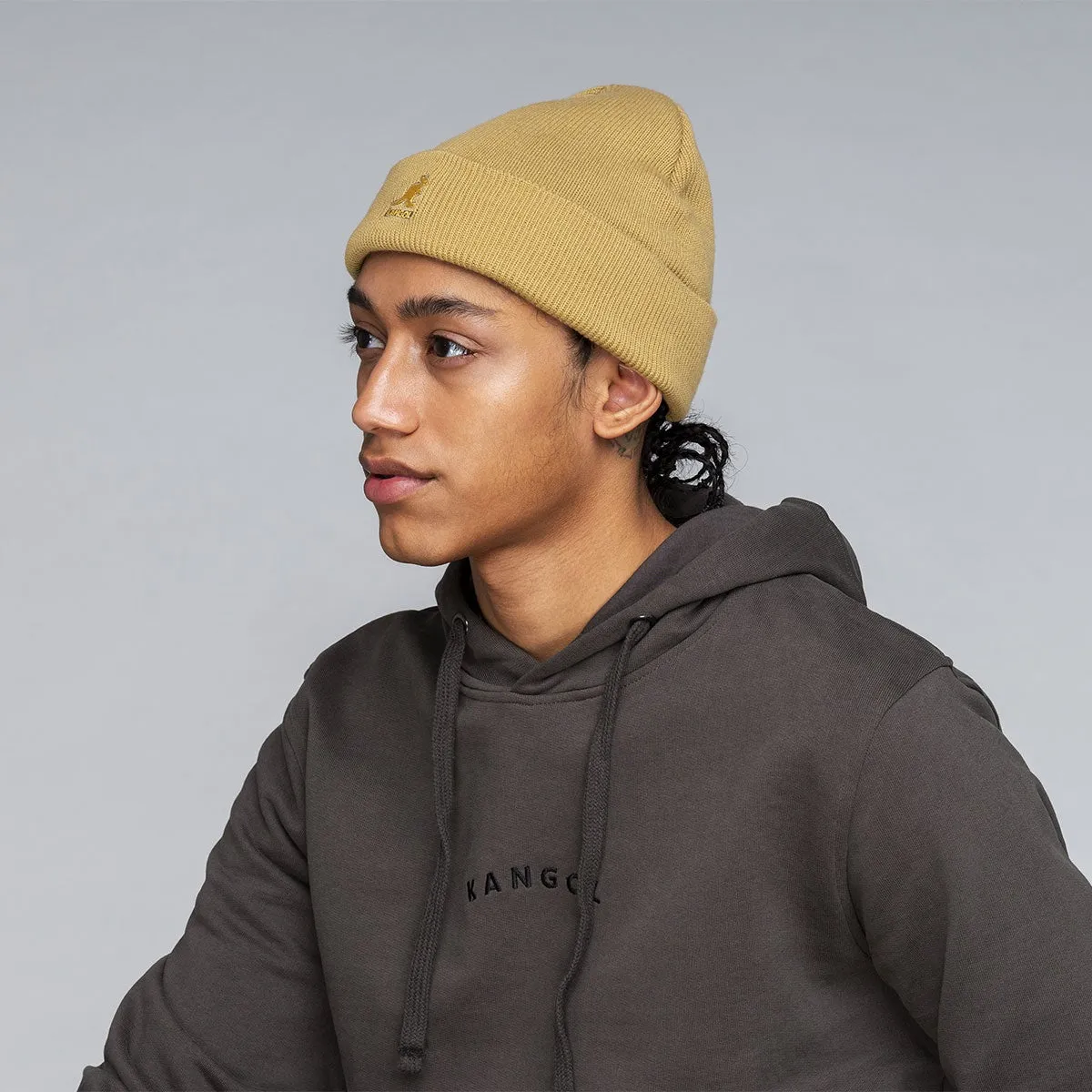 Kangol Hats Kangol Acrylic Pull On Double Branded Beanie