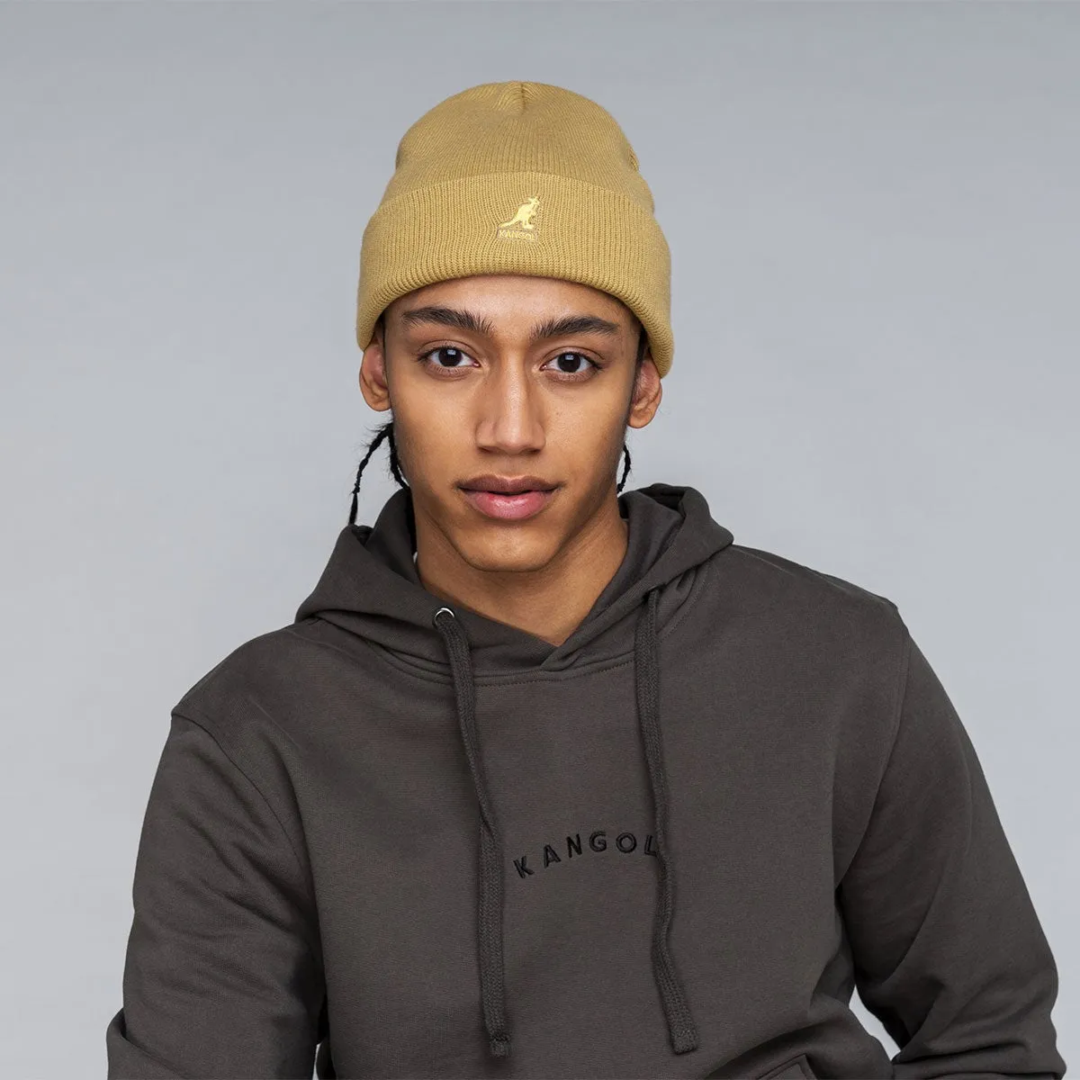Kangol Hats Kangol Acrylic Pull On Double Branded Beanie