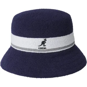 Kangol Hats Kangol Bermuda Stripe Textured Bucket Hat