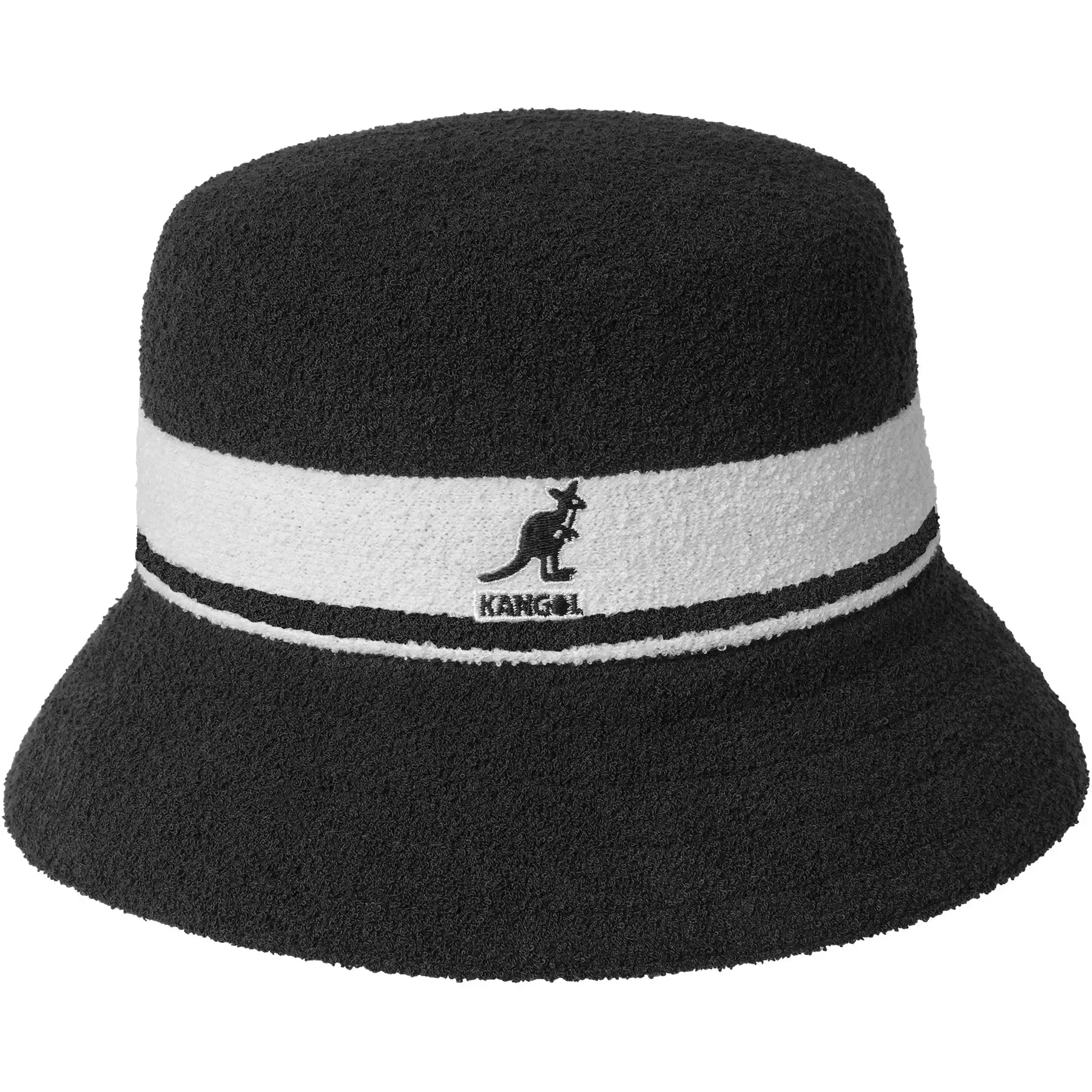 Kangol Hats Kangol Bermuda Stripe Textured Bucket Hat