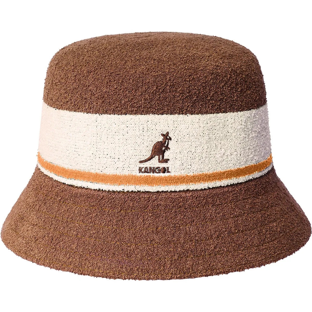Kangol Hats Kangol Bermuda Stripe Textured Bucket Hat